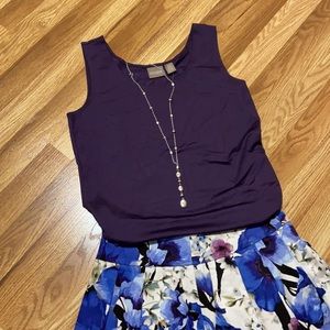 Chico’s plum tank top